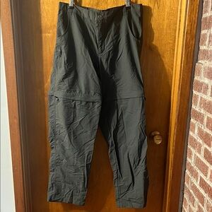 White Sierra Men's Green Convertible Cargo Pants/Shorts Large